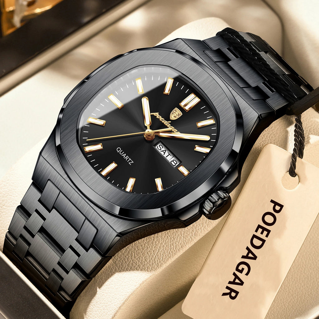 Iced Out Square Men's Watch