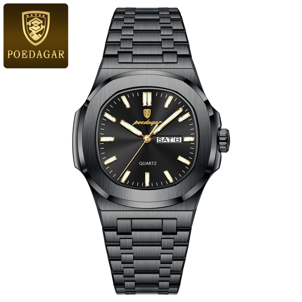 Iced Out Square Men's Watch