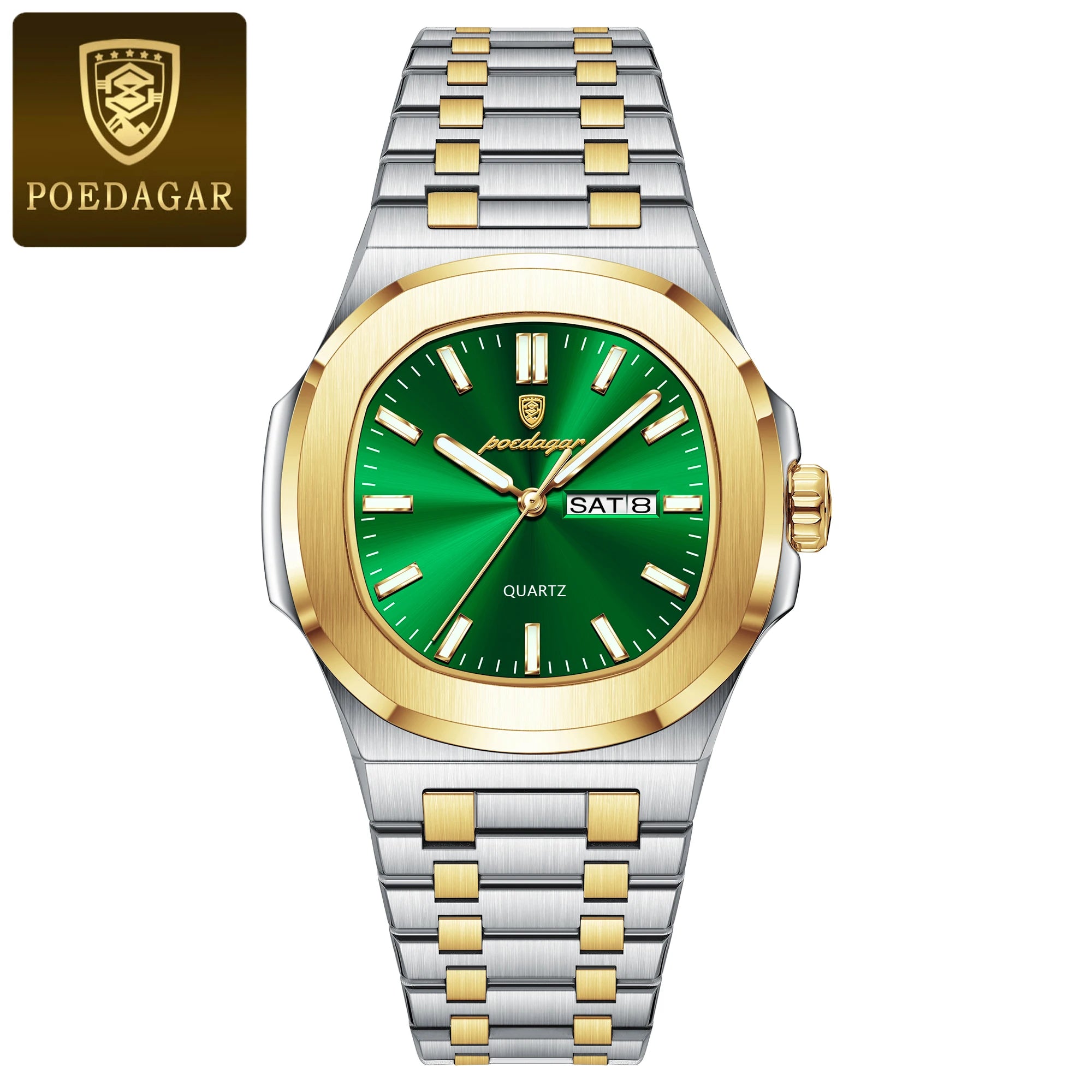 Iced Out Square Men's Watch